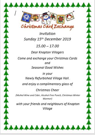 Christmas Card Exchange 2019 invitation image