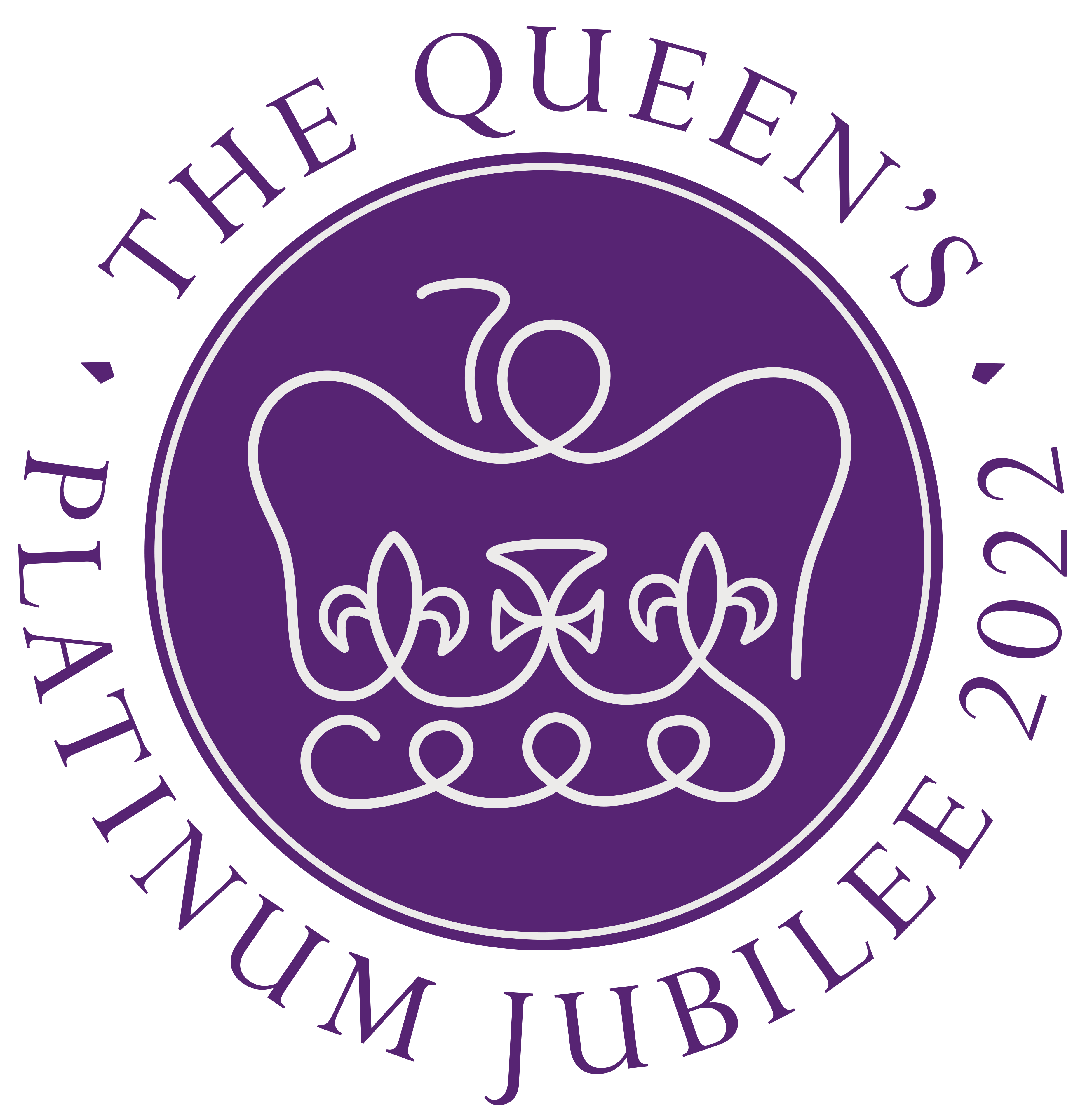 The Queens Platinum Jubilee logo