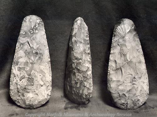 Neolithic Flint Axeheads